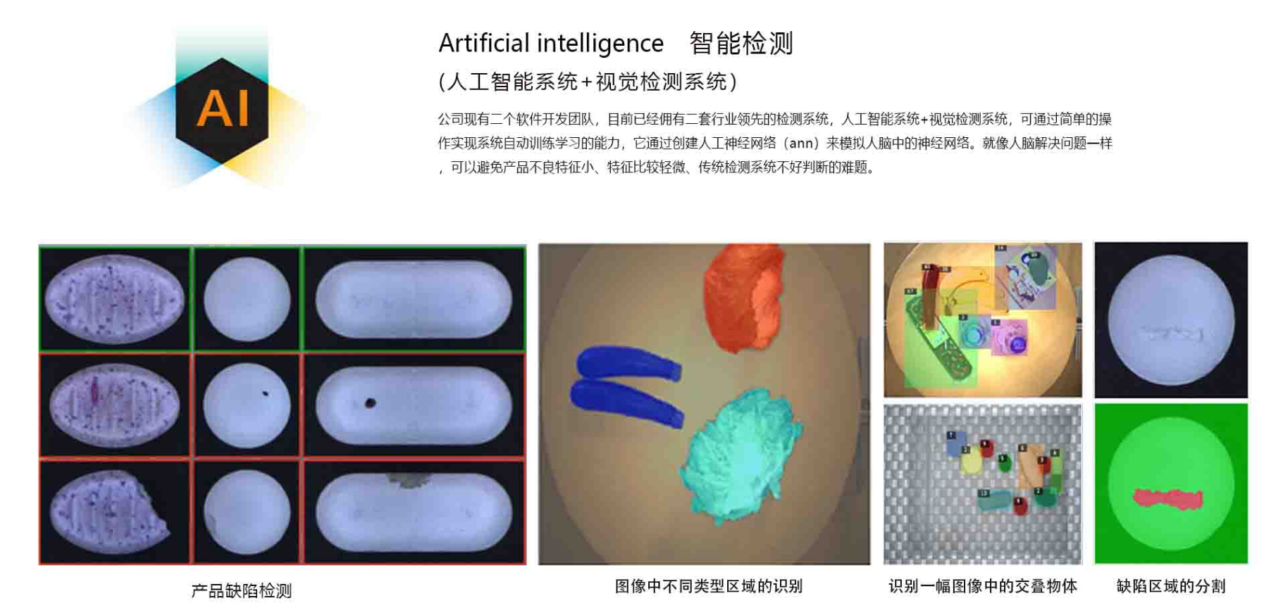 磁芯檢測設備利用人工智能系統(tǒng)+視覺檢測系統(tǒng)對磁芯進行檢測